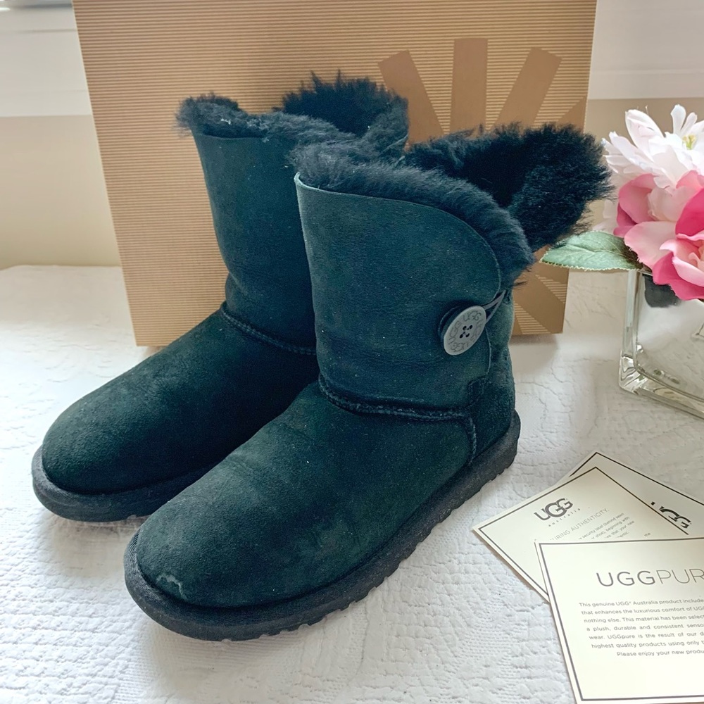 Ugg Bailey Button Shearling Boots - image 3